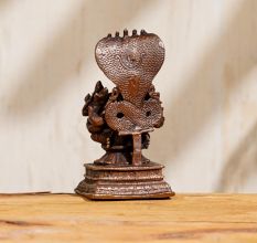 Handmade Indian Copper Lord Hayagreeva Statue for Decor