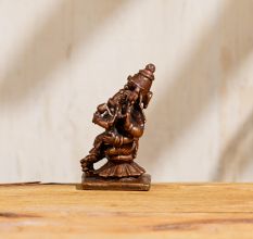 Handmade Lord Narasimha Copper Statue for Prayer Room