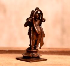 Antique Copper Lord Hanuman Statue for Worship