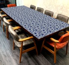 Beautiful Handmade Table Top in Blue & White Colour
