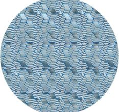 High Quality Blue & White Coloured Table Top