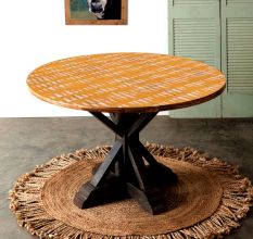 Attractive Wood and Resin Table Top for Decoration