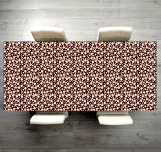 Decorative Table Top Made of High Quality Wood and Resin