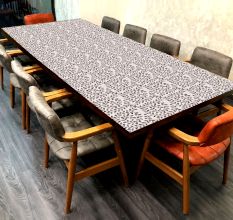 Aesthetic Wood and Resin Table Top for Decoration