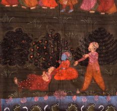 Hindu God Pichwai Painting for Prayer Room