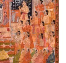 Traditional Painting of Hindu God for Prayer Room