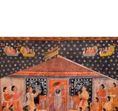 Traditional Painting of Hindu God for Prayer Room