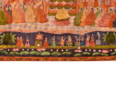 Traditional Painting of Hindu God for Prayer Room