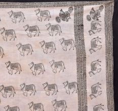 Beautiful Cow Patterns Pichwai Painting for Decoration