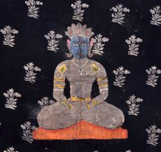 Mahavir Swami Pichwai Painting for Prayer Room