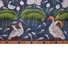 Pichwai Painting of Pond for Living Room