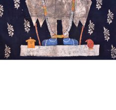 Lord Shrinathji Pichwai Painting for Prayer Room