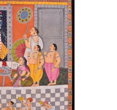 Beautiful Pichwai Paitning of Lord Shrinathji for Temple