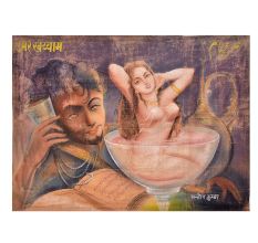 Multi-Colour Canvas Painting for Home Decoration