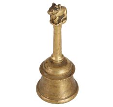 Handcrafted Brass Bell for Hindu Rituals