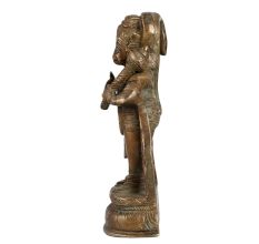 Handmade Brass Lord Hanuman Statue for Worship