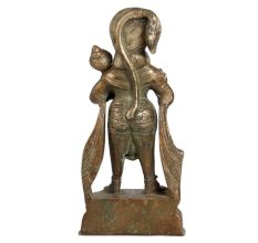 Handmade Brass Lord Hanuman Statue for Worship