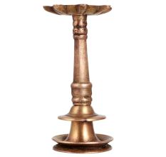 Handcrafted 7 Jyots Brass Oil Lamp for Decor