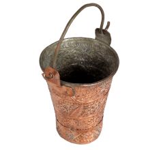 Small Copper Bucket for Flower Decoration