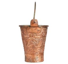 Small Copper Bucket for Flower Decoration