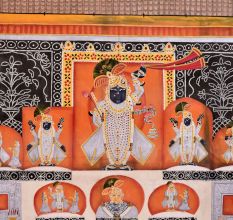 Beautiful Auspicious Painting for Prayer Room