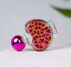 Tempting Glass Bottle for Perfume & Decoration