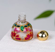 Lovely Perfume Glass Bottle for Decoration