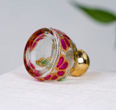 Lovely Perfume Glass Bottle for Decoration