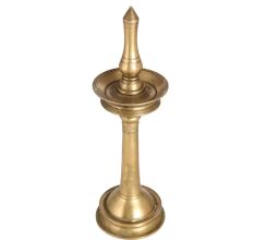 Handcrafted Oil Lamp in South Indian Art