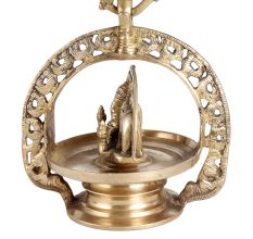 Vintage Hanging Lord Ganesha Oil Lamp