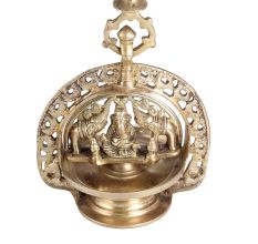 Vintage Hanging Lord Ganesha Oil Lamp