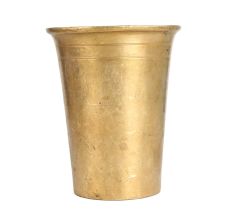 Golden Brass Holy Cup for Home Decoration