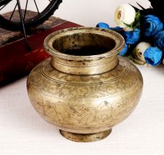 Lovely Engraved Water Pot for Decoration