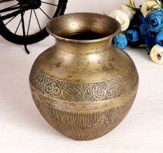 Brass Used Water Pot or Lota for Decoration