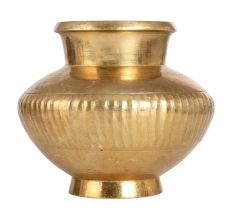 Shiny Golden Lota for Hindu Rituals