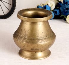 Unique Brass Water Pot for Home Decor