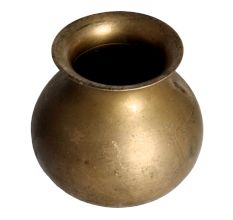 Plain Brass Water Pot for Flower Pot