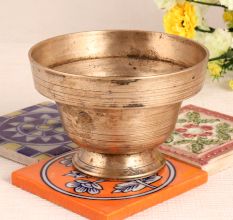 Small Brass Bowl for Kumkum Tilak