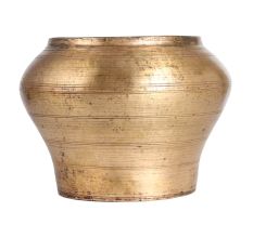 Used Brass Pot in Himalayan Art