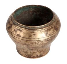 Vintage Used Brass Pot for Decoration