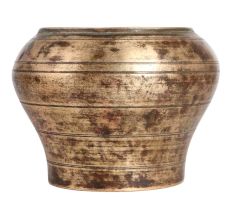Vintage Used Brass Pot for Decoration