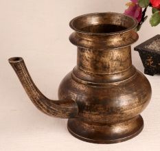 Brass Water Pot with Spout for Decoration