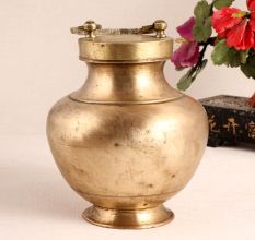 Brass Holy Gangajal Pot with Lid