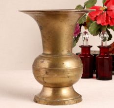 Handmade Brass Pot in South Indian Art