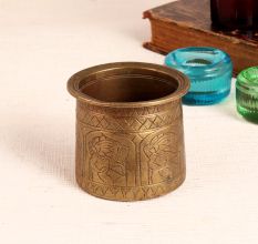 Handmade Engraved Panchpatra for DÃ©cor