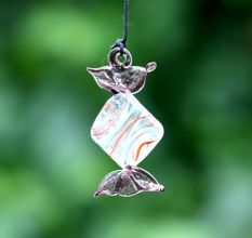 Assorted Multicolor Toffee Kids Christmas Tree Decoration Ornaments Set of 10 Pcs