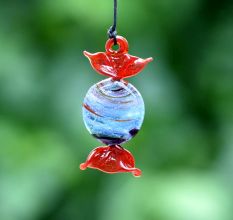 Assorted Multicolor Toffee Kids Christmas Tree Decoration Ornaments Set of 10 Pcs