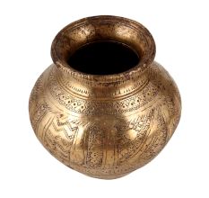 Adorable Engraved Water Pot for Decoration
