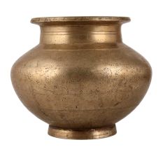 Indian Sturdy Brass Water Pot Lota for Decor