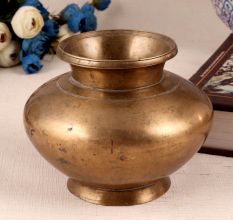 Stunning Brass Water Pot or Lota for Decor